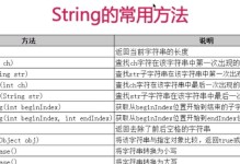 深入理解String类型常用方法（掌握String类型的关键方法，提升字符串处理效率）